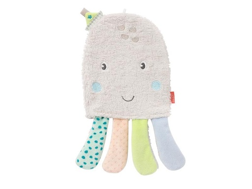 [90211370 1280444] fehn Baby-Waschhandschuh Oktopus