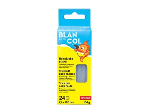 [90033437 1033445] Blancol Klebestick-Set KIDS 24 Stück, Transparent