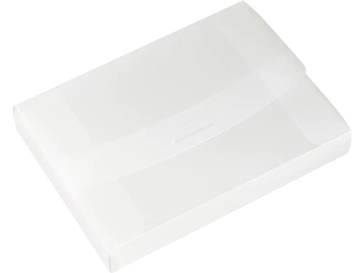 [90211512 1313322] Kolma Dokumentenmappe Sammelbox Easy A4 Transparent, 4.5 cm