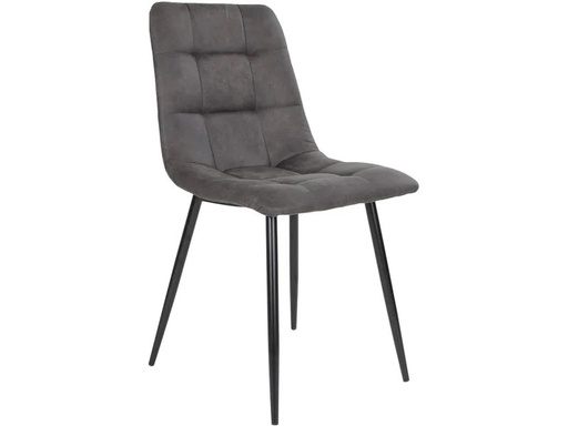 [90211678 1249573] House Nordic Stuhl Middelfart 2 Stück, 86 x 55 cm, Dunkelgrau/Schwarz