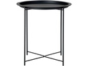 House Nordic Beistelltisch Bastia 50.5 x 46.8 cm, Schwarz