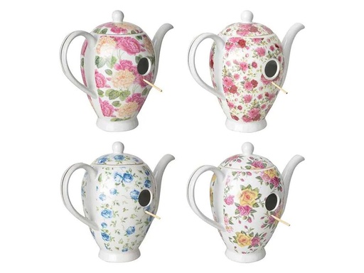 [90211890 1301262] Esschert Design Nistkasten Kaffeekanne, assortiert
