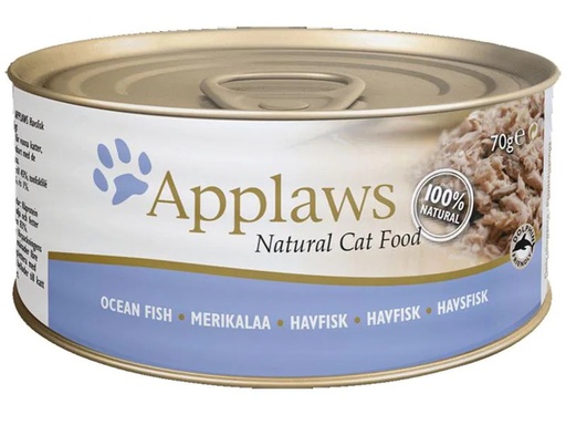 [90212020 1303118] Applaws Nassfutter Dose Meeresfisch, 70 g