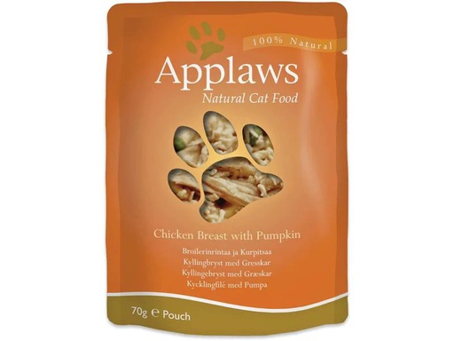 [90212067 1303099] Applaws Nassfutter Pouch Huhn &amp; Kürbis, 70 g