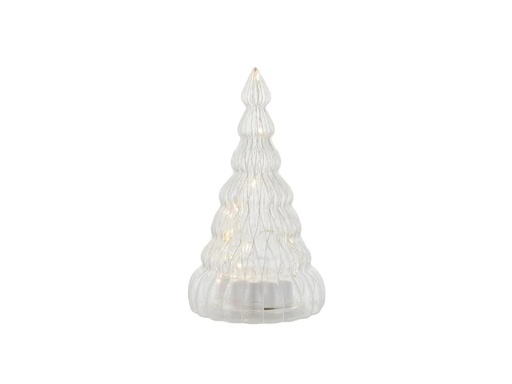 [90033557 1177934] Sirius Tischdeko Lucy Baum, 23.5 cm, Weiss