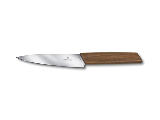 [90033560 741201] Victorinox Officemesser Swiss Modern 15 cm Nussbaumholz