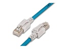 Wirewin Patchkabel RJ-45 - RJ-45, Cat 6A, S/FTP, 1.5 m, Blau