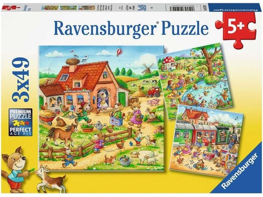 [90212391 1285440] Ravensburger Kleinkinder Puzzle Ferien auf dem Land