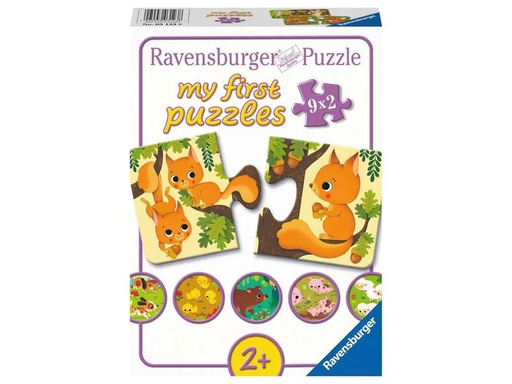 [90212417 1285445] Ravensburger Kleinkinder Puzzle my first puzzles Tiere und ihre Kinder