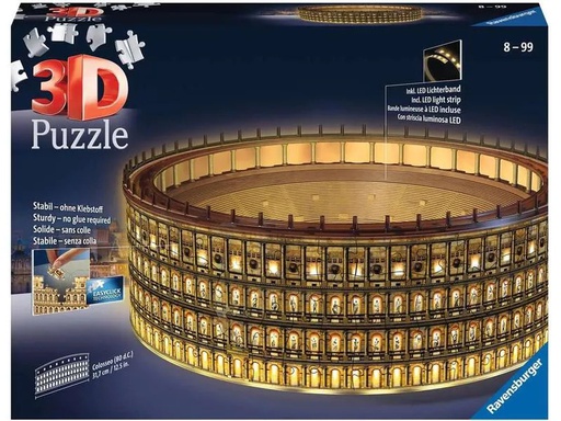 [90212503 1285457] Ravensburger 3D Puzzle Kolosseum bei Nacht