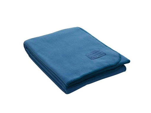 [90212543 1302991] Eskimo Decke Edelvelours Blau Kobalt, 150 x 200 cm