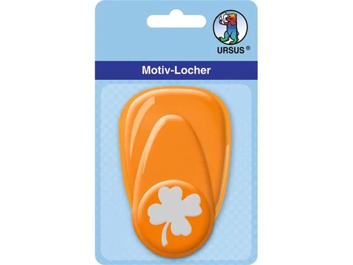 [90212696 1311246] URSUS Motivstanzer Kleeblatt mittel, 2.54 cm