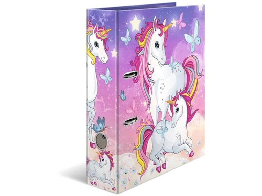 [90212808 1316922] HERMA Ordner Einhorn 7 cm, Mehrfarbig