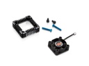 Hobbywing Lüfter & Adapter 3010, Schwarz, für XR10 Pro G2