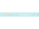 Folia Washi-Tape Happy Easter, 15 mm x 5 m, Roségold