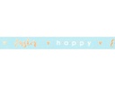 Folia Washi-Tape Happy Easter, 15 mm x 5 m, Roségold