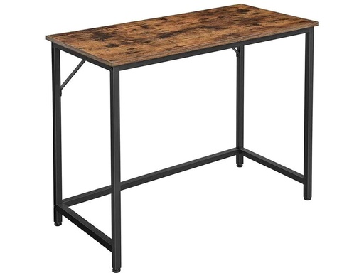 [90213428 1309767] VASAGLE Konsolentisch 100 x 75 cm, Braun/Schwarz