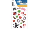 Herma Stickers Motivsticker Glücksymbole 2 Blatt à 38 Sticker Mehrfarbig