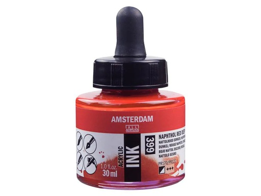 [90213562 1317682] Amsterdam Acryltinte 399 Naphtholrot dunkel halbdeckend 30 ml