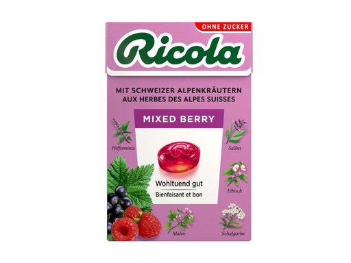 [90033884 912663] Ricola Bonbons Mixed Berry 50g