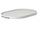 Zone Denmark Servierplatte Singles 35 cm x 23 cm, Hellgrau
