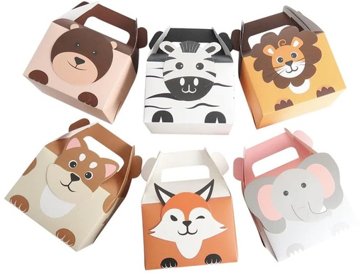 [90213955 1318761] Cut my Cookies Geschenktasche Safari 15 x 11 x 8.5 cm, 10 x 11 x 8.5 cm