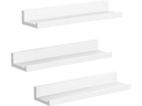 Songmics Wandregal u-förmig , Weiss