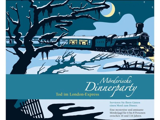 [90033938 862386] Blaubart Verlag Partyspiel Mörderische Dinnerparty: Tod im London-Express