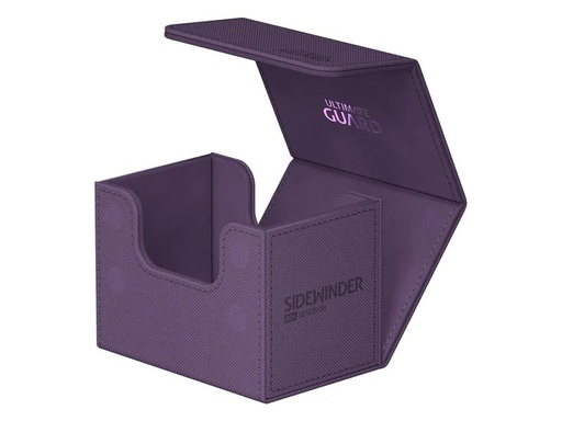 [90214091 1320030] Ultimate Guard Kartenbox XenoSkin Sidewinder Monocolor 80+ Violett