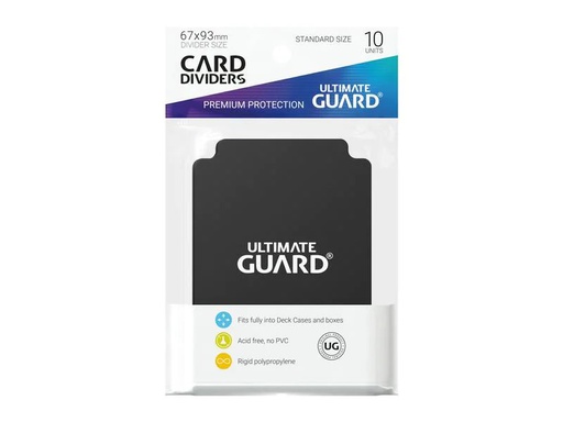 [90214149 1320047] Ultimate Guard Kartentrenner Standardgrösse Schwarz 10