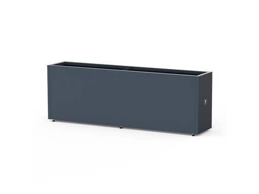 [90214174 1258286] Herstera Pflanzentrog Metal Planter 30, 150 x 30 x 50 cm, Anthrazit