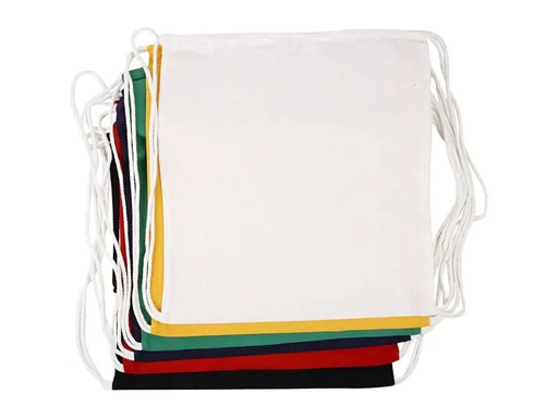 [90033985 663309] Creativ Company Turnbeutel 37 x 41 cm 6 Farben