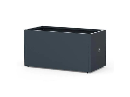 [90214300 1258283] Herstera Pflanzentrog Metal Planter 50, 100 x 50 x 50 cm, Anthrazit