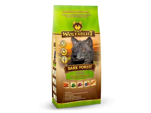 [90214373 1314632] Wolfsblut Trockenfutter Dog Dark Forest Adult, 12.5 kg