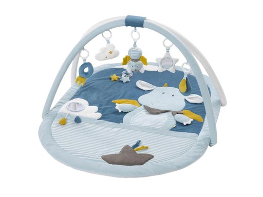 [90034024 747275] fehn Krabbeldecke mit Spielbogen Little Castle