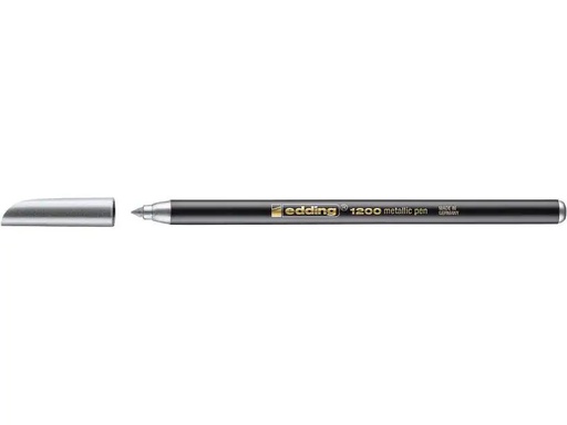 [90003383 966606] edding Fasermaler 1200 Silber metallic