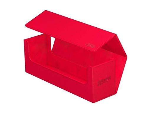 [90214597 1320038] Ultimate Guard Kartenbox XenoSkin Arkhive Monocolor 400+ Rot