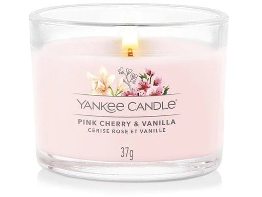 [90214658 1307209] Yankee Candle Duftkerze Pink Cherry Vanilla 37 g