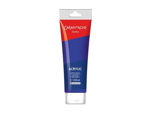 [90034155 1182693] Caran d'Ache Acrylfarbe 250 ml, Ultramarin