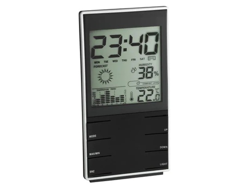 [90034253 153950] TFA Dostmann Wetterstation Elektronisch, Schwarz