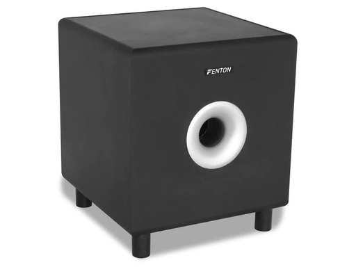 [90034286 1141774] Fenton Subwoofer SHFS08B Schwarz