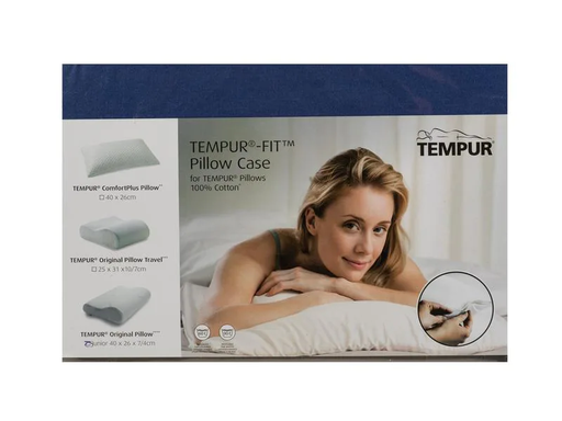 [90034287 1091251] Tempur Kopfkissenbezug Original Junior Blau