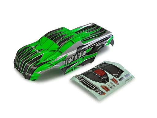 [90215027 1322622] Amewi Karosserie Monstertruck AMX Terminator, Grün, 1:10