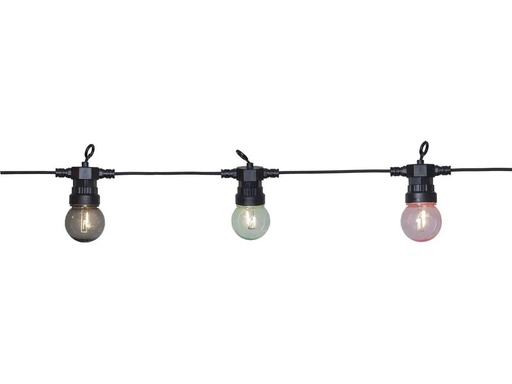[90215124 1311387] Star Trading Lichterkette Circus Small Filament, Mehrfarbig