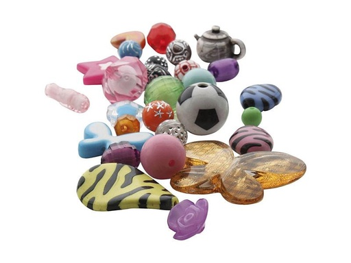 [90215155 1272005] Creativ Company Perlen-Set Fantasie Mehrfarbig