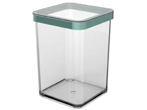 [90215187 1325824] Rotho Vorratsbehälter Premium Loft 1 l, Grün/Transparent