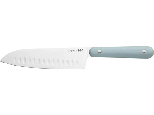 [90215348 1314383] BergHOFF Santokumesser Leo Slate 17.5 cm, Grün/Blau