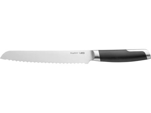 [90215354 1314391] BergHOFF Brotmesser Leo Graphite 20 cm, Schwarz/Silber