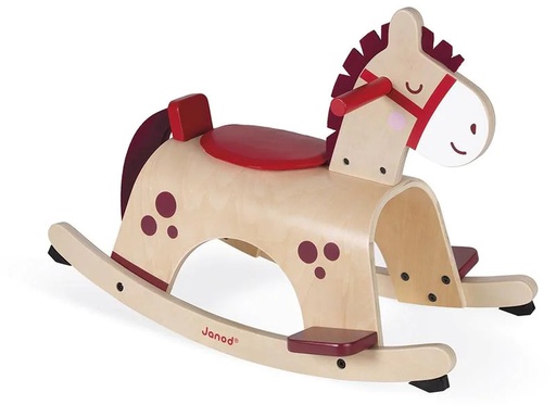 [90215591 1321312] Janod Schaukelpferd Pony Nature