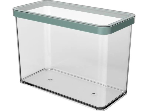 [90215695 1325830] Rotho Vorratsbehälter Premium Loft 2.1 l, Grün/Transparent